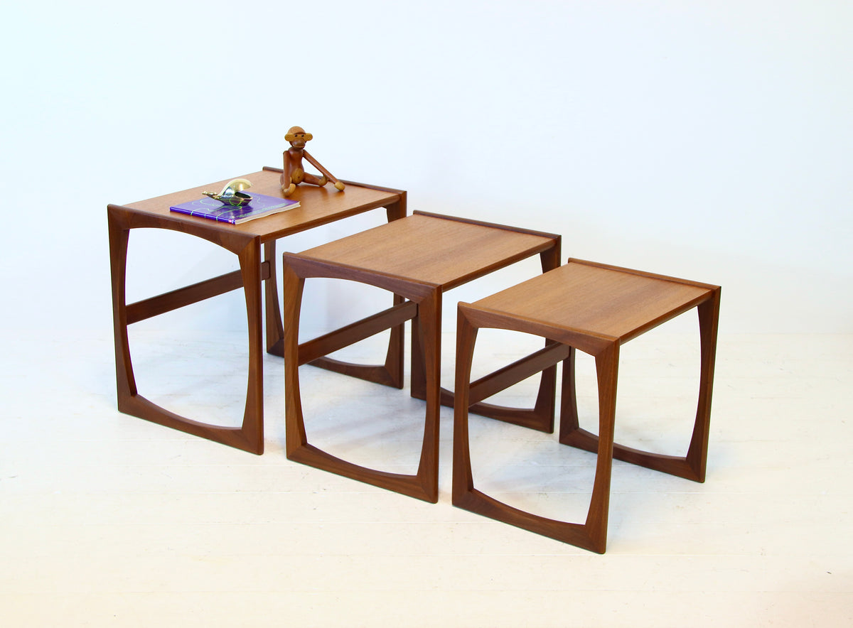 Quadrille Nest of Tables by R. Bennett for G Plan - c.1960