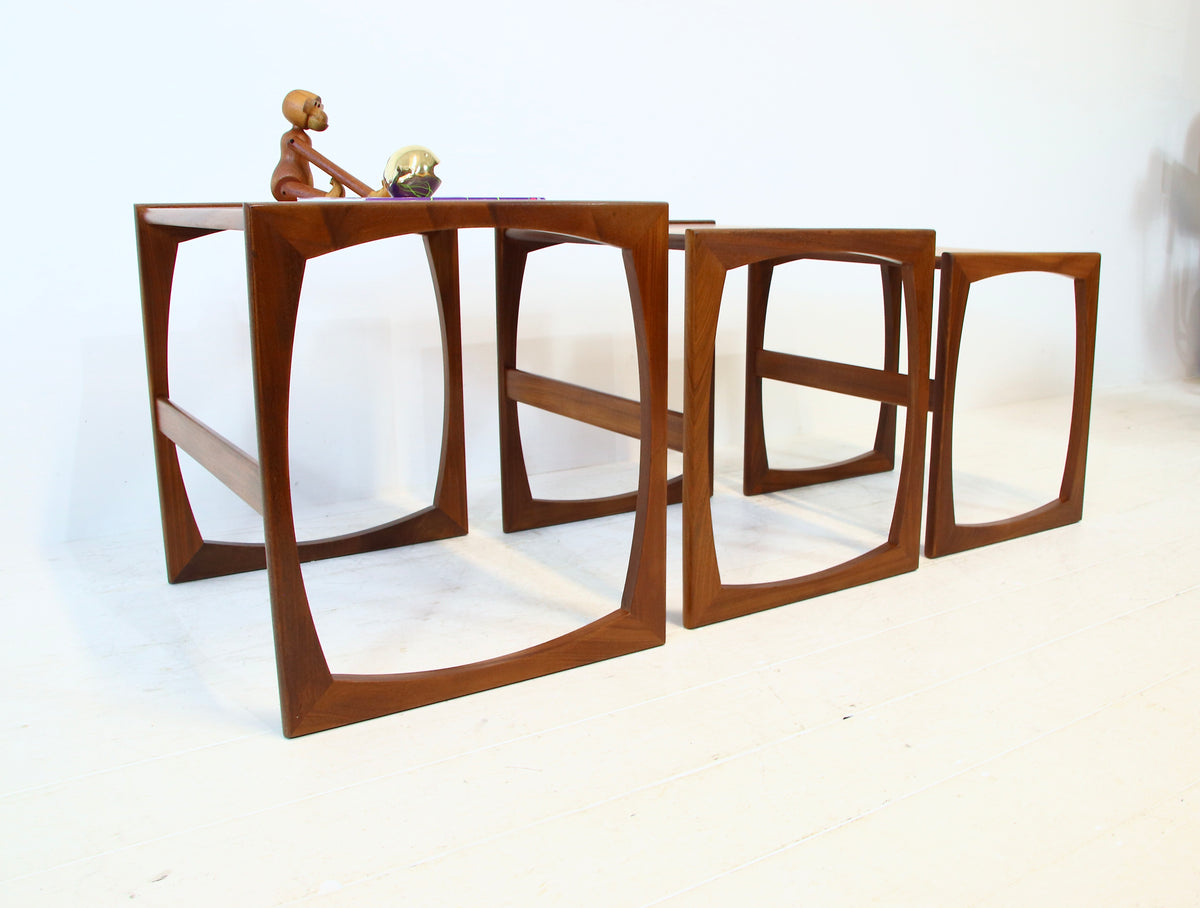 Quadrille Nest of Tables by R. Bennett for G Plan - c.1960