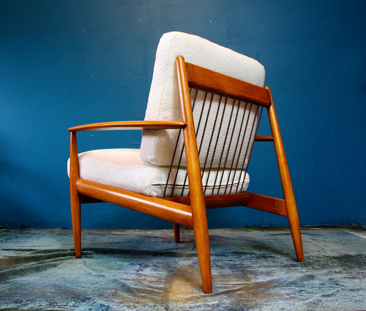 Grete Jalk Mid Century Danish Armchair FD 118 France & Daverkosen c.1950