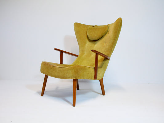 SOLD - Danish Mid Century Teak Armchair