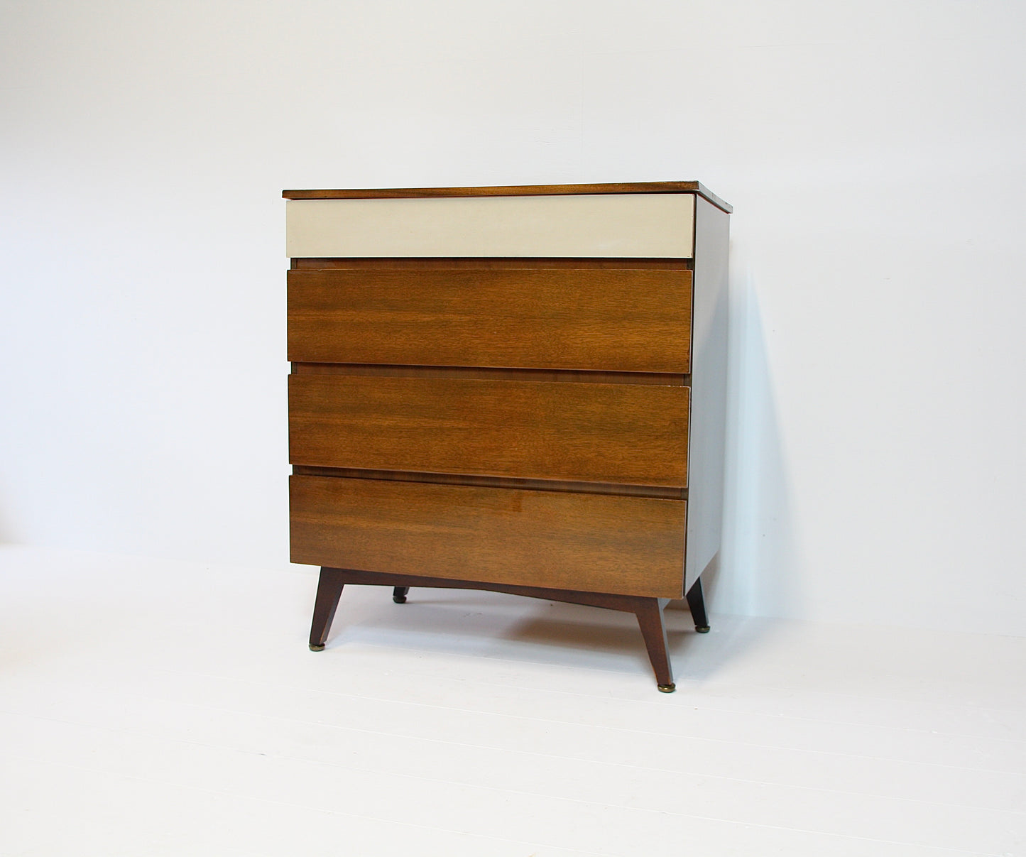 Vintage High Gloss Walnut Drawers by Meredew
