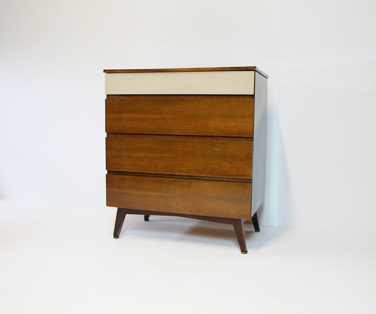 Vintage High Gloss Walnut Drawers by Meredew