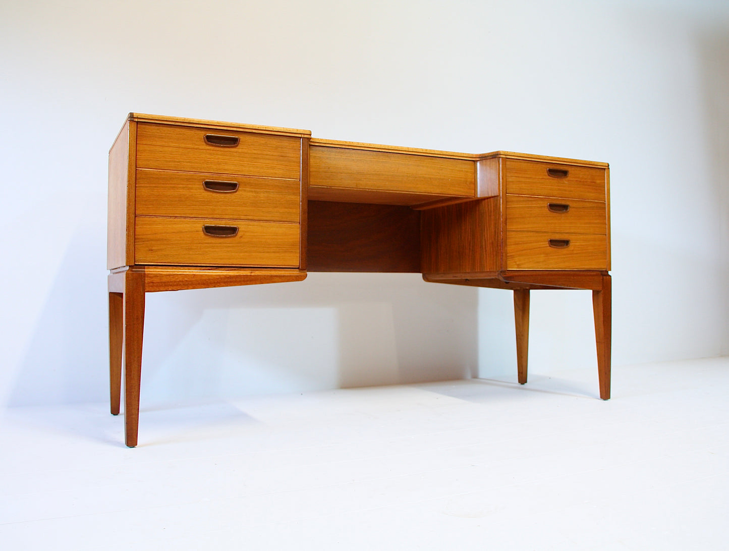 SOLD - Vintage Desk in Walnut by Alfred Cox 1967