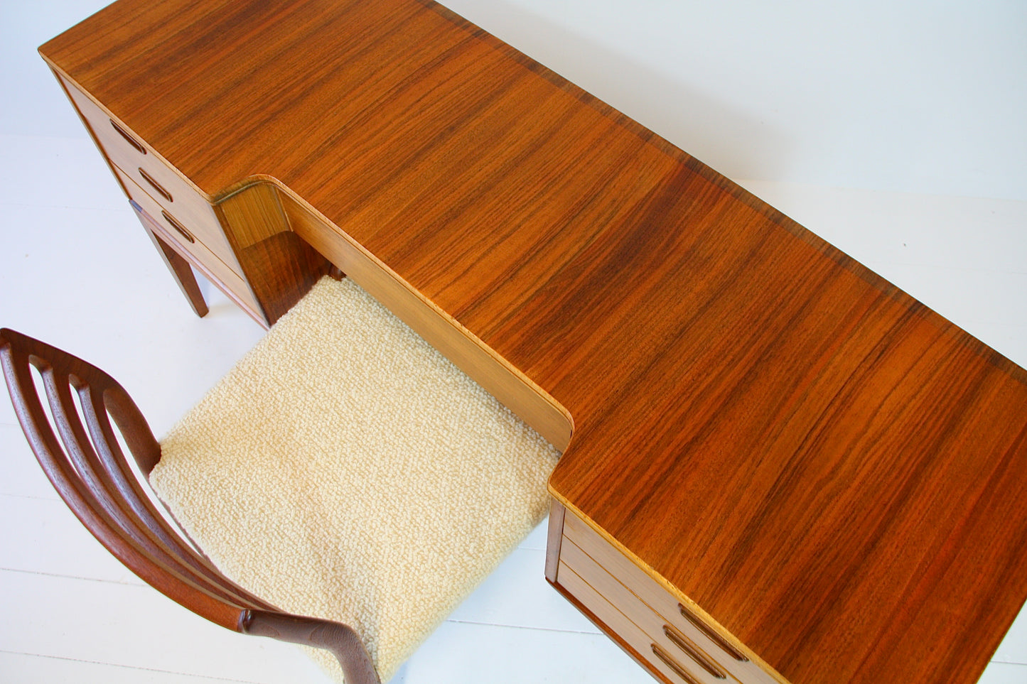 SOLD - Vintage Desk in Walnut by Alfred Cox 1967