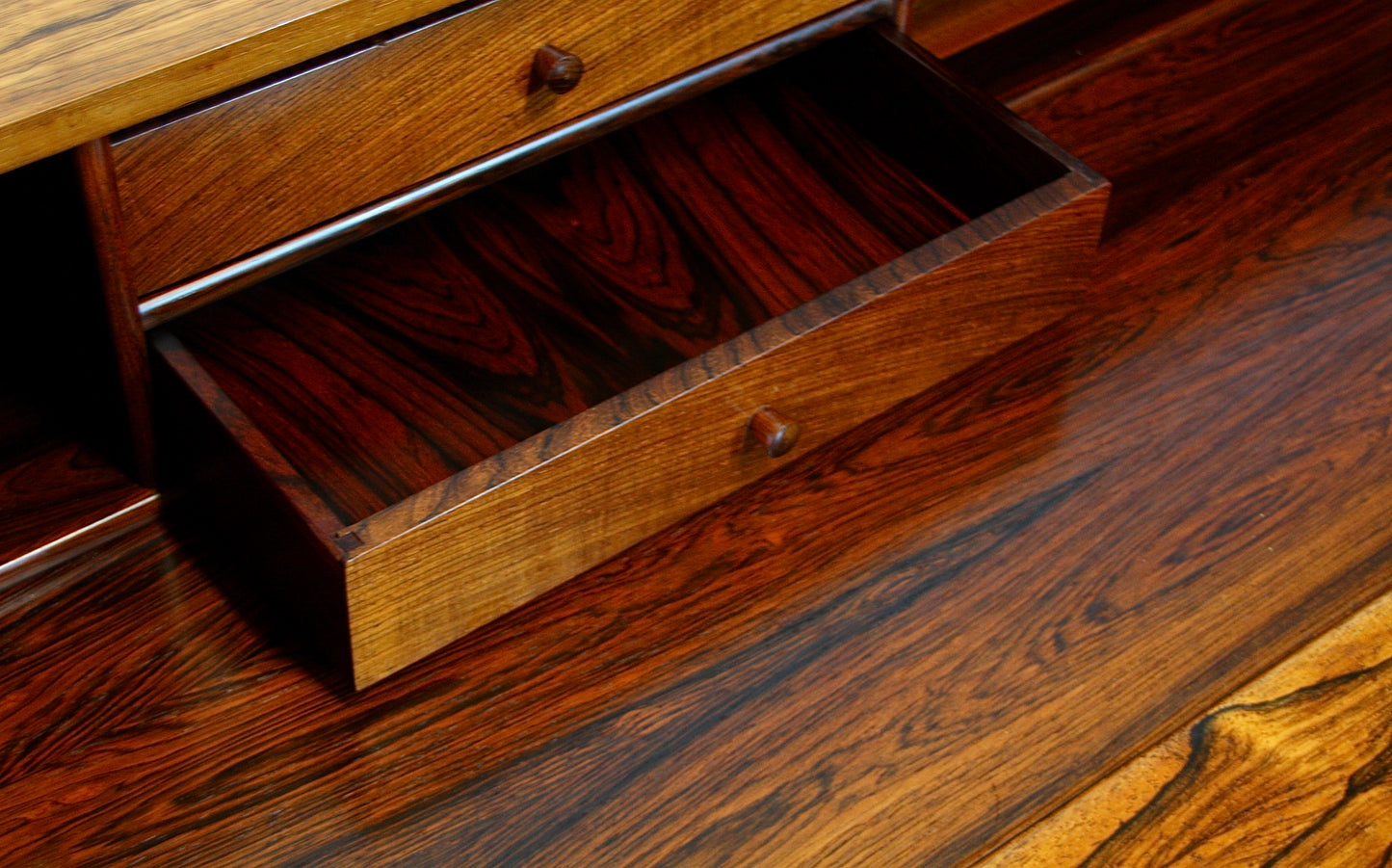 Torbjorn Afdal Desk in Brazilian Rosewood - Norway c.1960