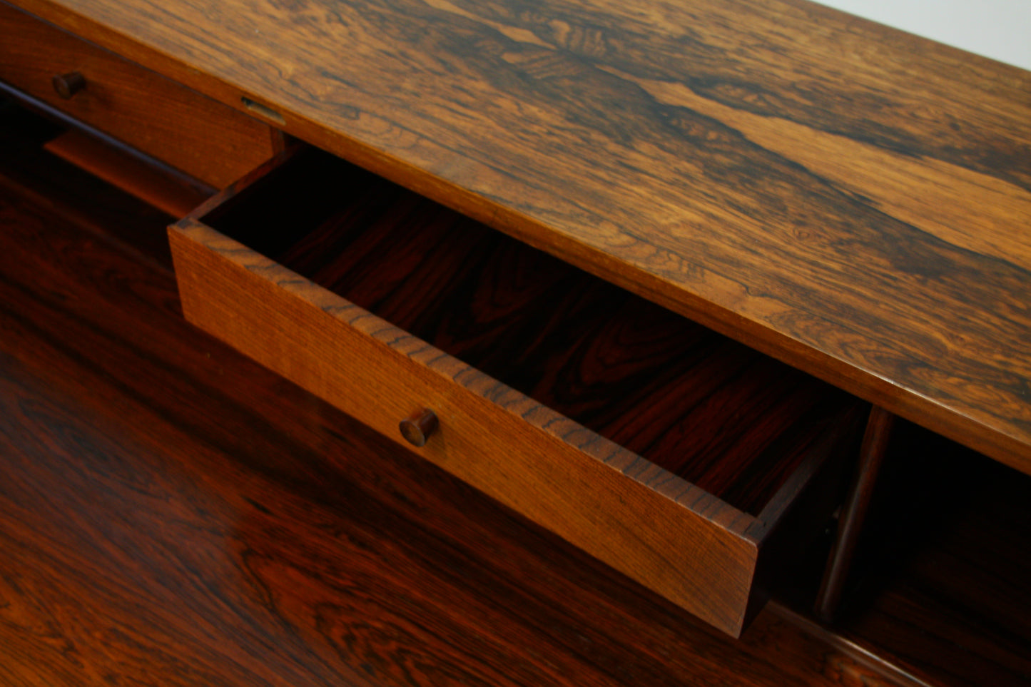 Torbjorn Afdal Desk in Brazilian Rosewood - Norway c.1960