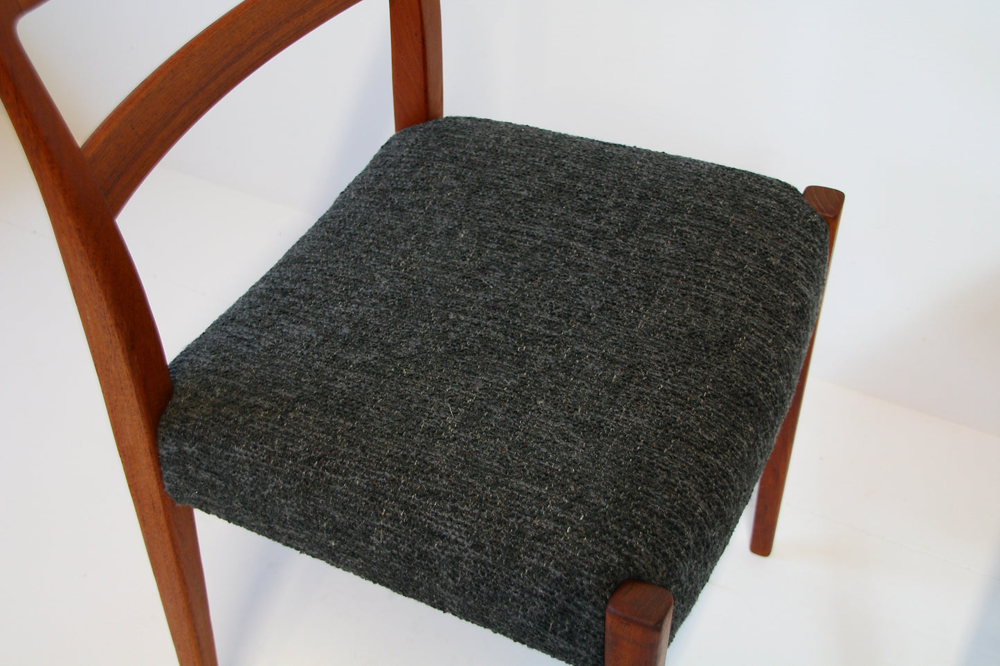 Pair of Swedish Chairs in Teak by Nils Jonsson for Troeds