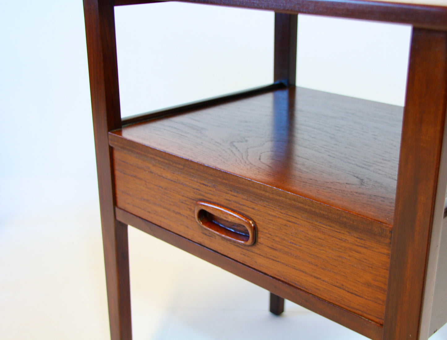 SOLD - Vintage Danish Nightstands / Side Tables - Teak c.1960