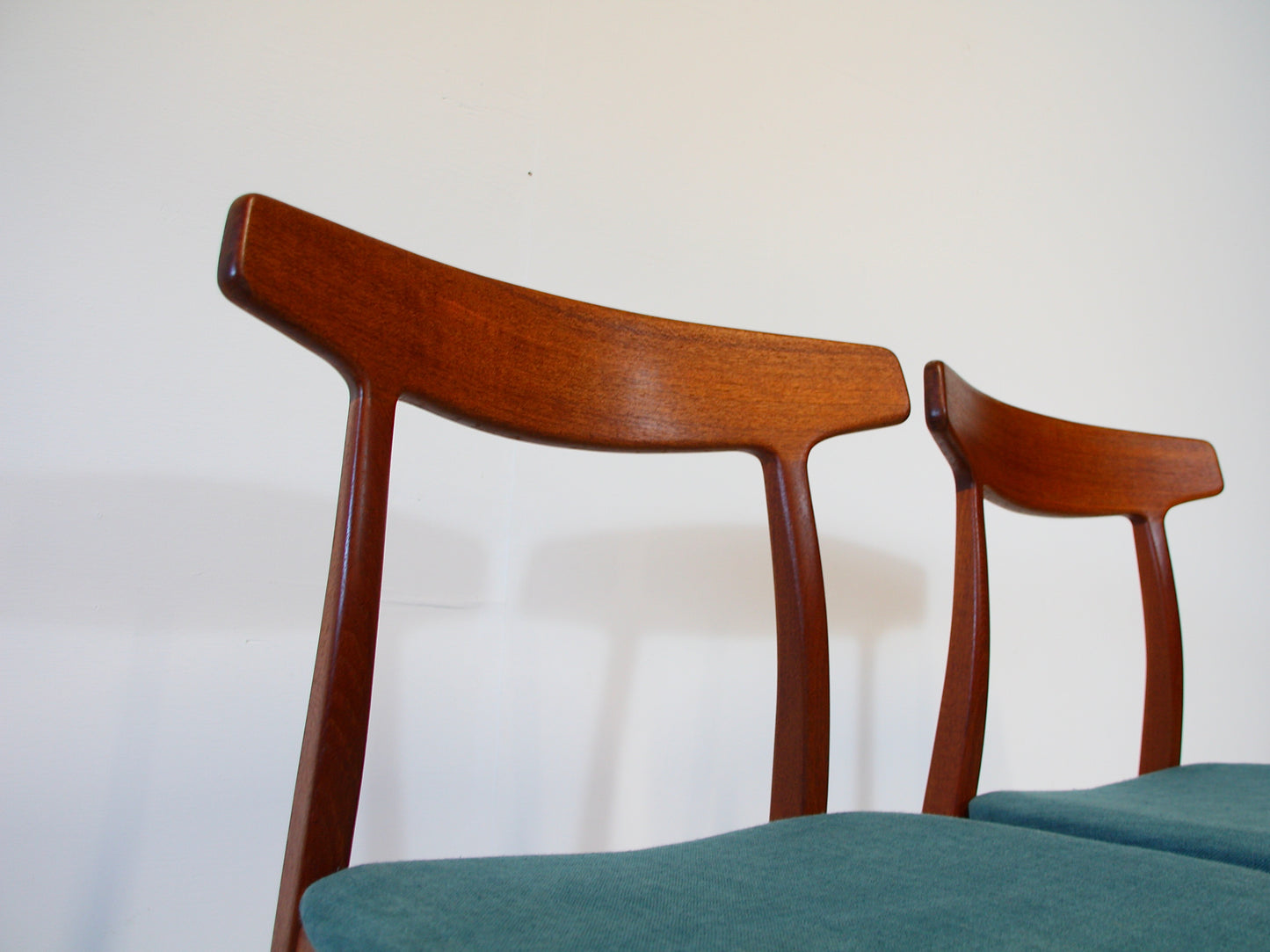2 Chairs by Henning Kjaernulf for Bruno Hansen - Teak c.1960