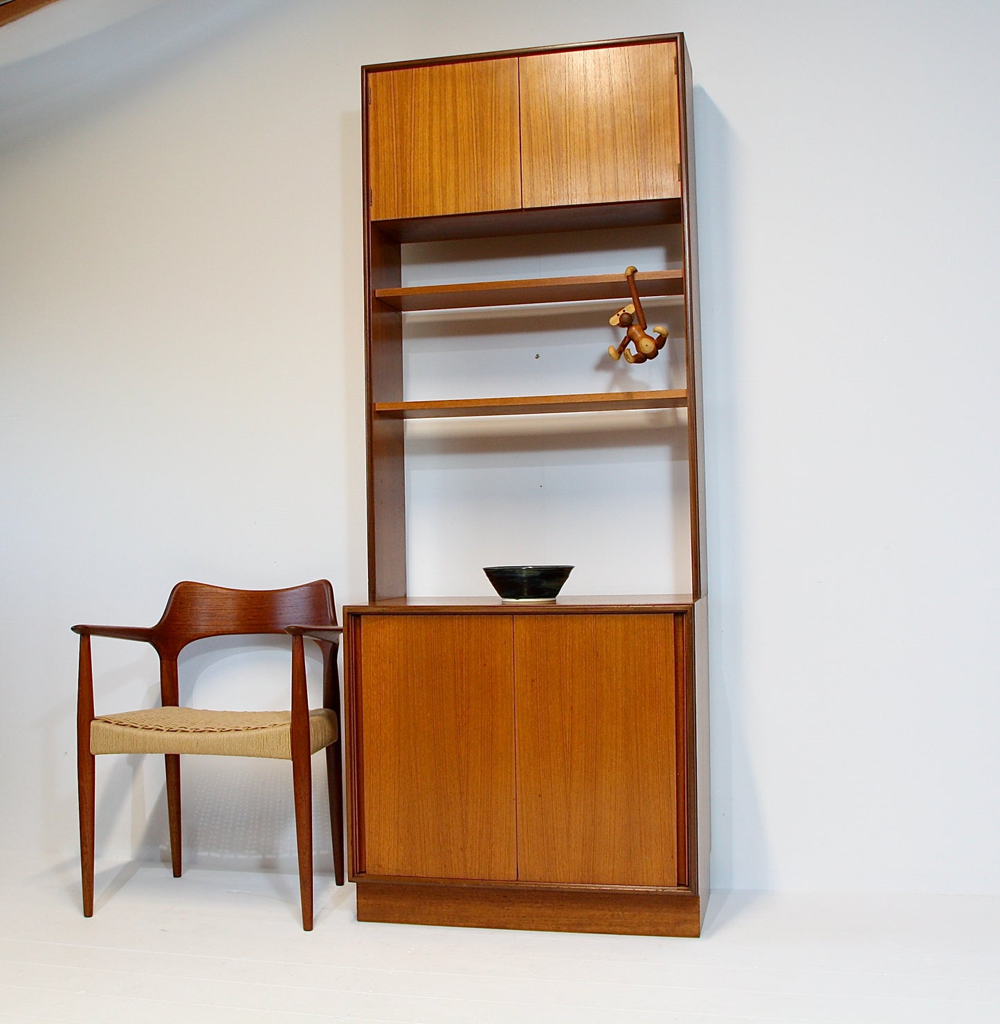 G Plan Form Five Bookcase Cabinet - Teak c.1970